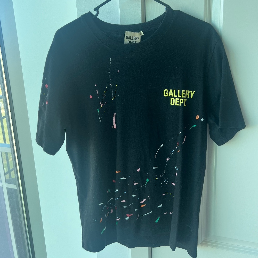 Gallery Dept. Painted Black T-shirt
